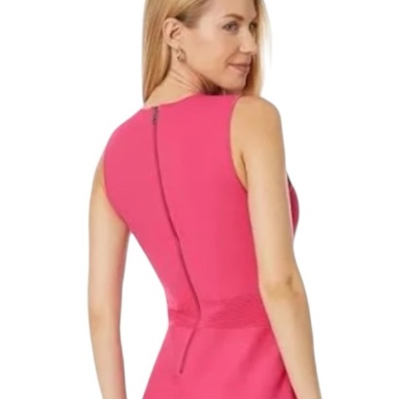 Ted Baker Gorjeta Knit Tulip Skirt Fuschia Pink Sheath Dress Size 5 US 12 - Picture 2 of 16